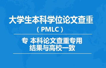 本科PMLC查重